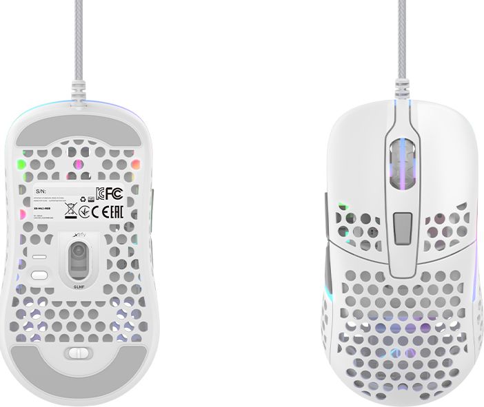 Mysz Xtrfy M42 (M42-RGB-WHITE)