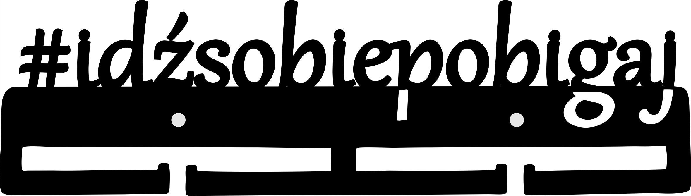 naSciane Wieszak na medale BIEGANIE PREZENT DLA BIEGACZA