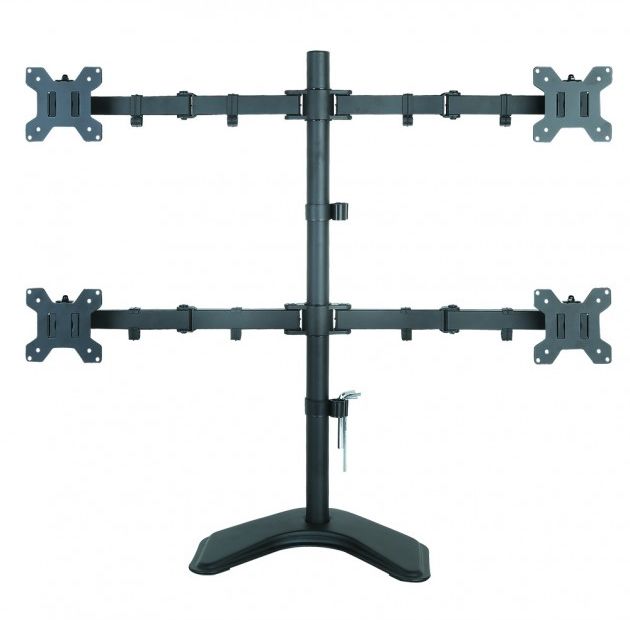 Techly Stojak biurkowy na 4 monitory 13" - 27" (ICA-LCD 2540)