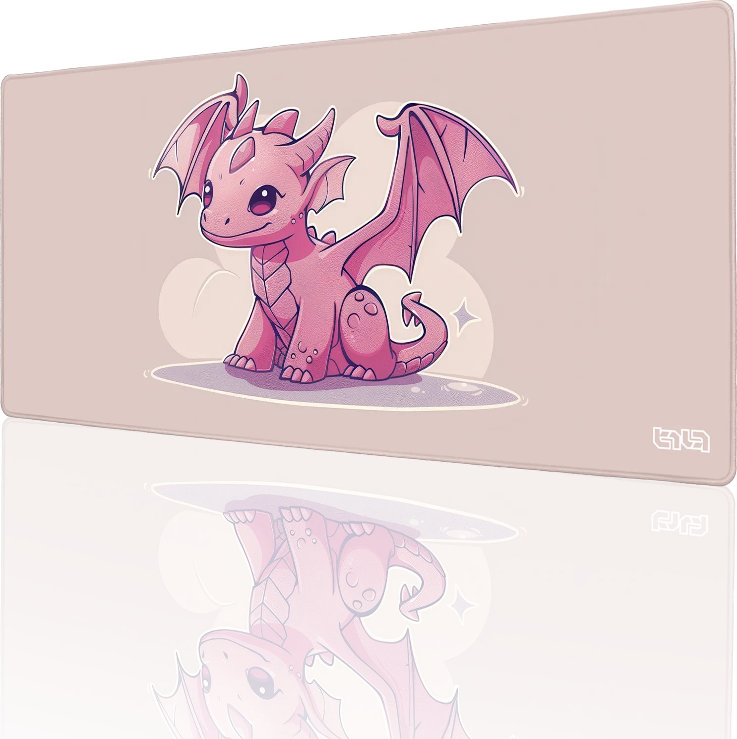 Podkładka Tilt PODKŁADKA GAMINGOWA Chibi Smoczek 90x40 Dla gracza Gamingowa