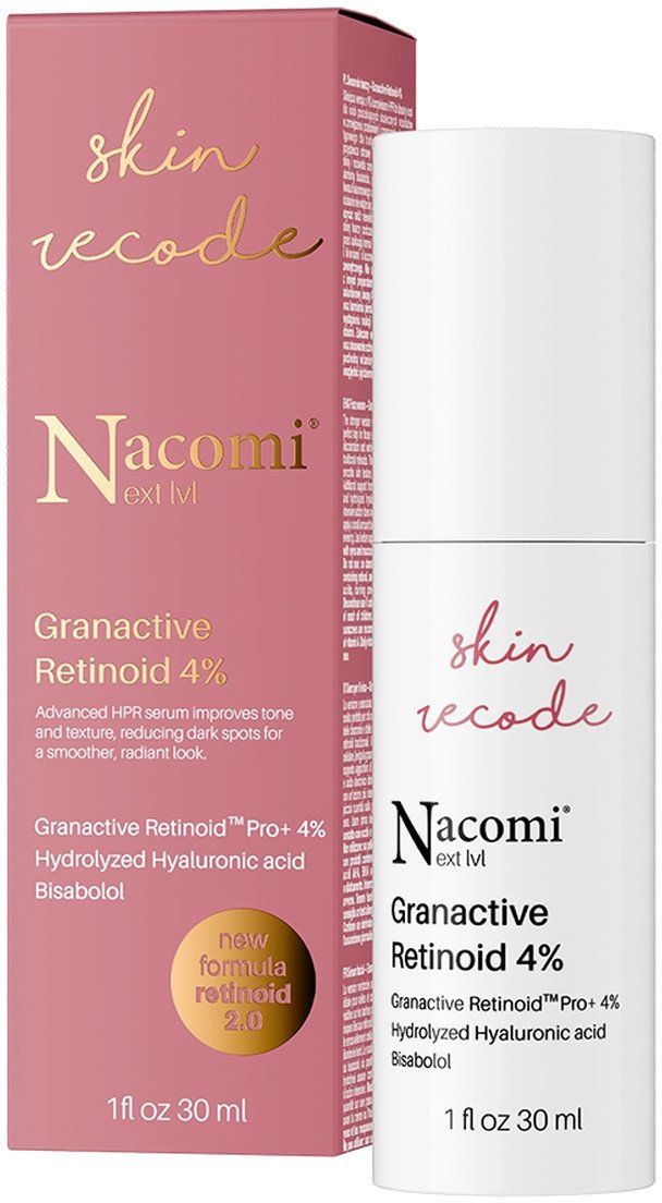 Nacomi Next Level Serum do twarzy - Granactive Retinoid Pro+ 4% 30ml