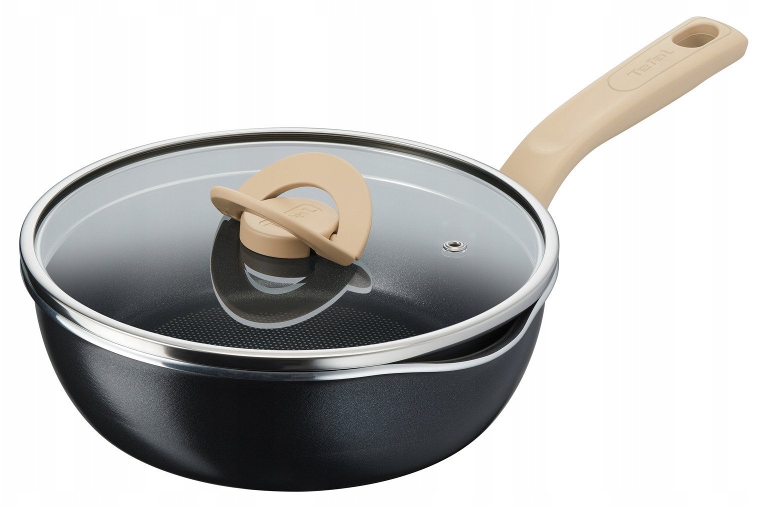 Tefal One Pick Pot 24 cm melna - Dzila panna cepsanai