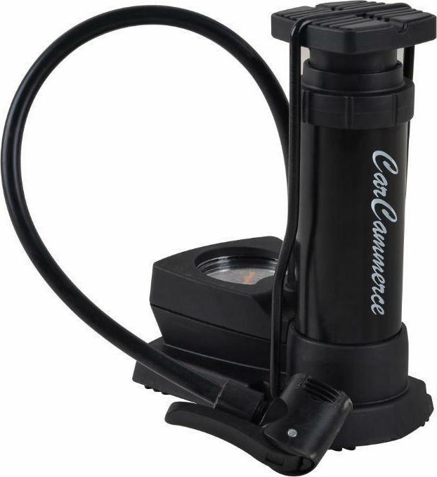 Carcommerce Pompka do roweru nożna z manometrem "Berta"