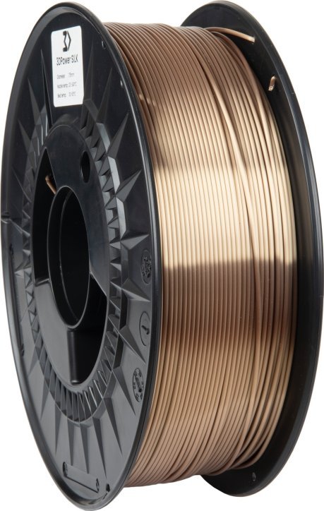 3DPower Filament 3DPower PLA SILK 1.75mm Mosiądz 1kg