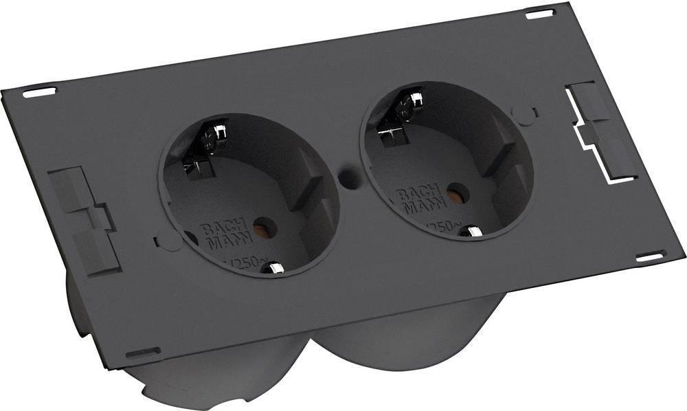 Bachmann Bachmann DUE 929.000, 2x protective contact socket