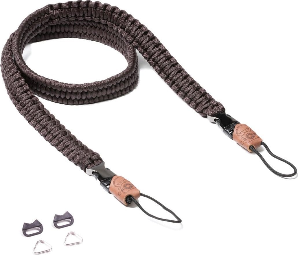 Canyon C-ROPE Kameragurt Traveler aus Paracord 100cm Dark Coffee retail