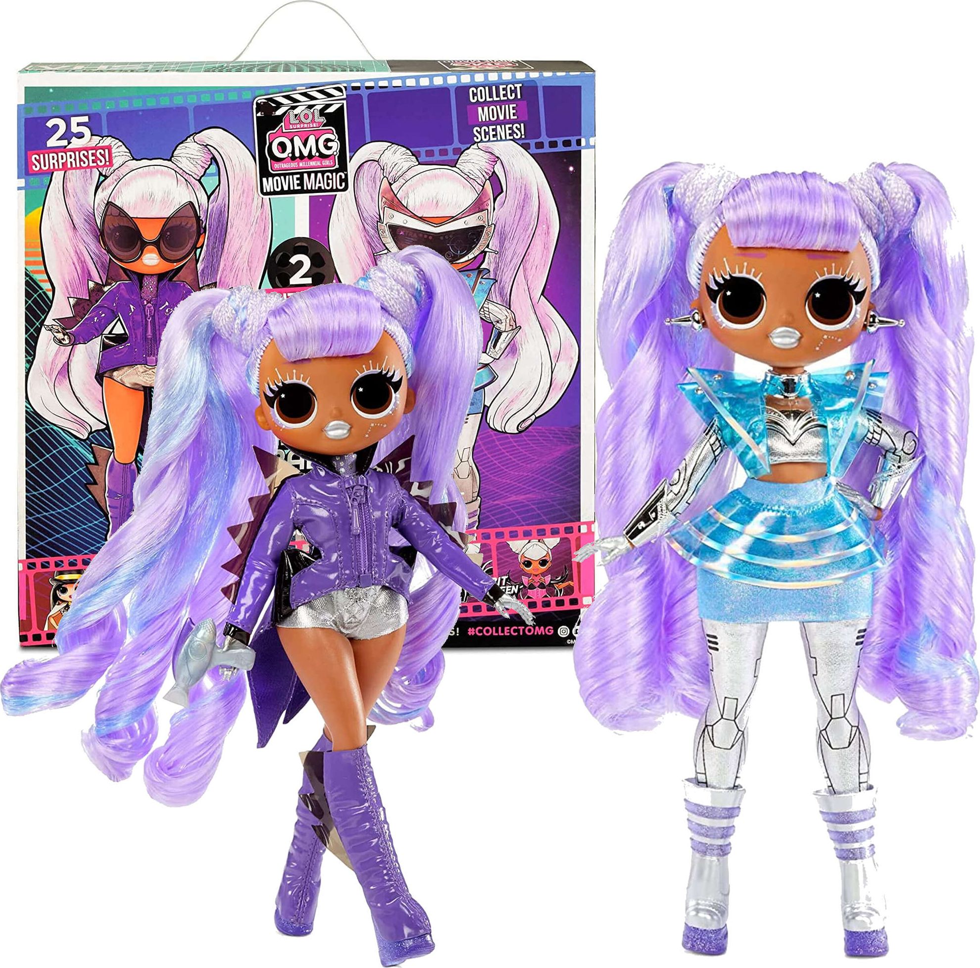 MGA LOL Surprise OMG Movie Magic Doll- Galaxy Gurl (577898)