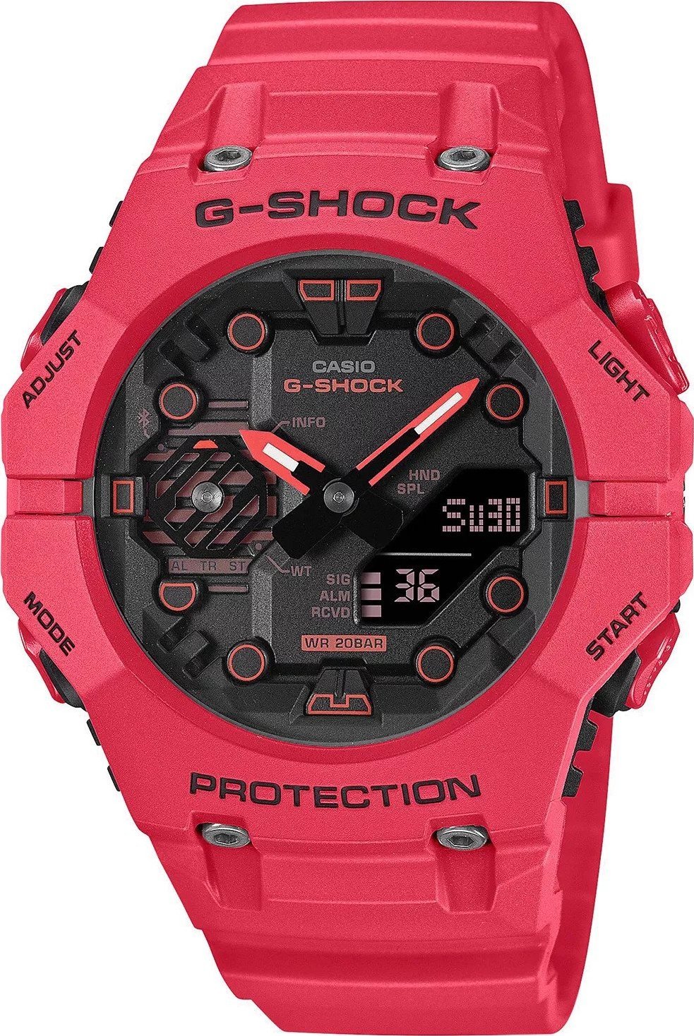 Zegarek Casio Zegarek męski Casio GA-B001-4AER G-SHOCK bluetooth