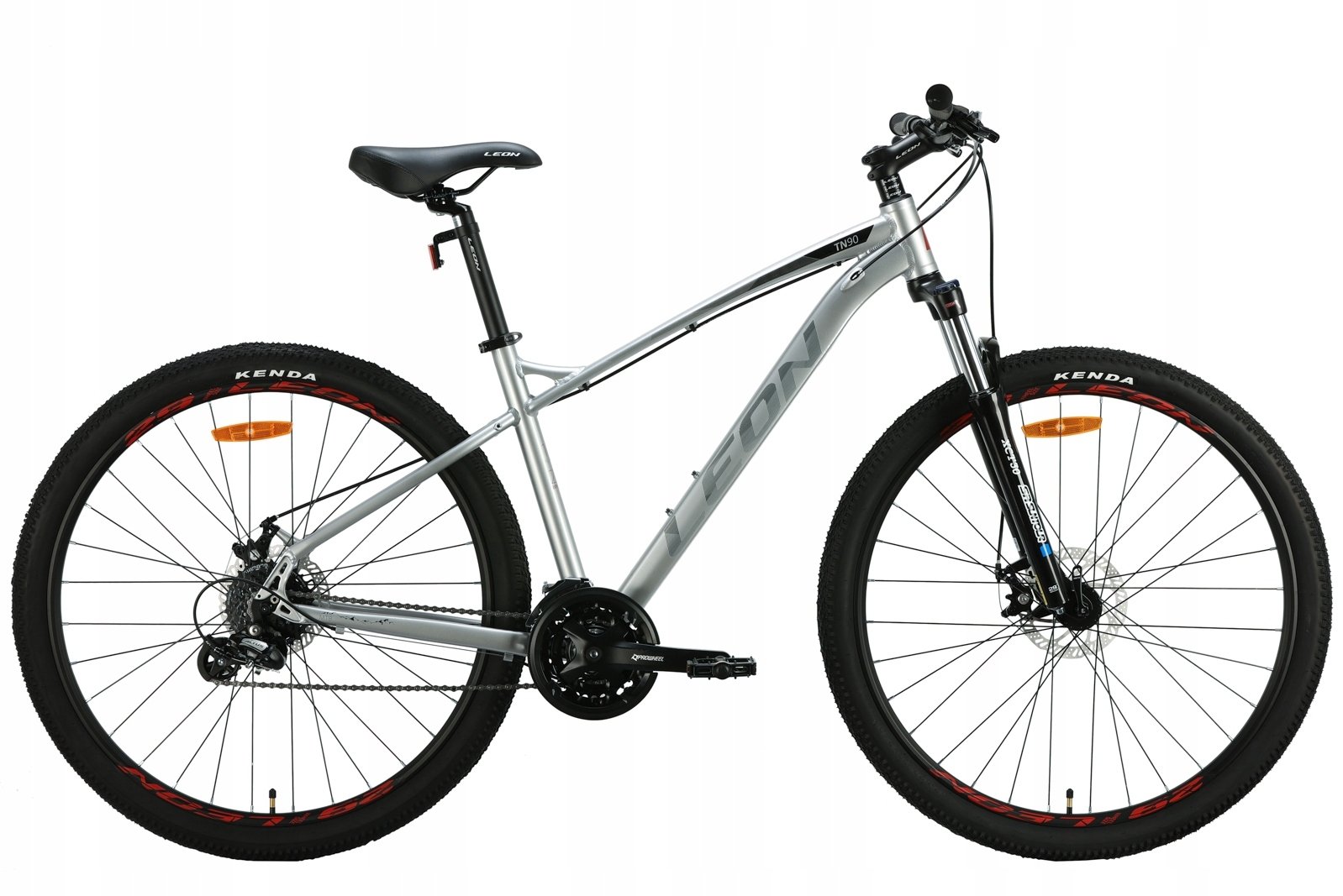 29" TN-90 DD frame-18" Grey-Black/Red 2024 OPS-LN-29-168 (4823089743493)