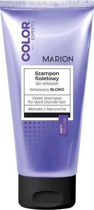 Marion Color Esperto szampon fioletowy do włosów farbowanych na blond 200ml