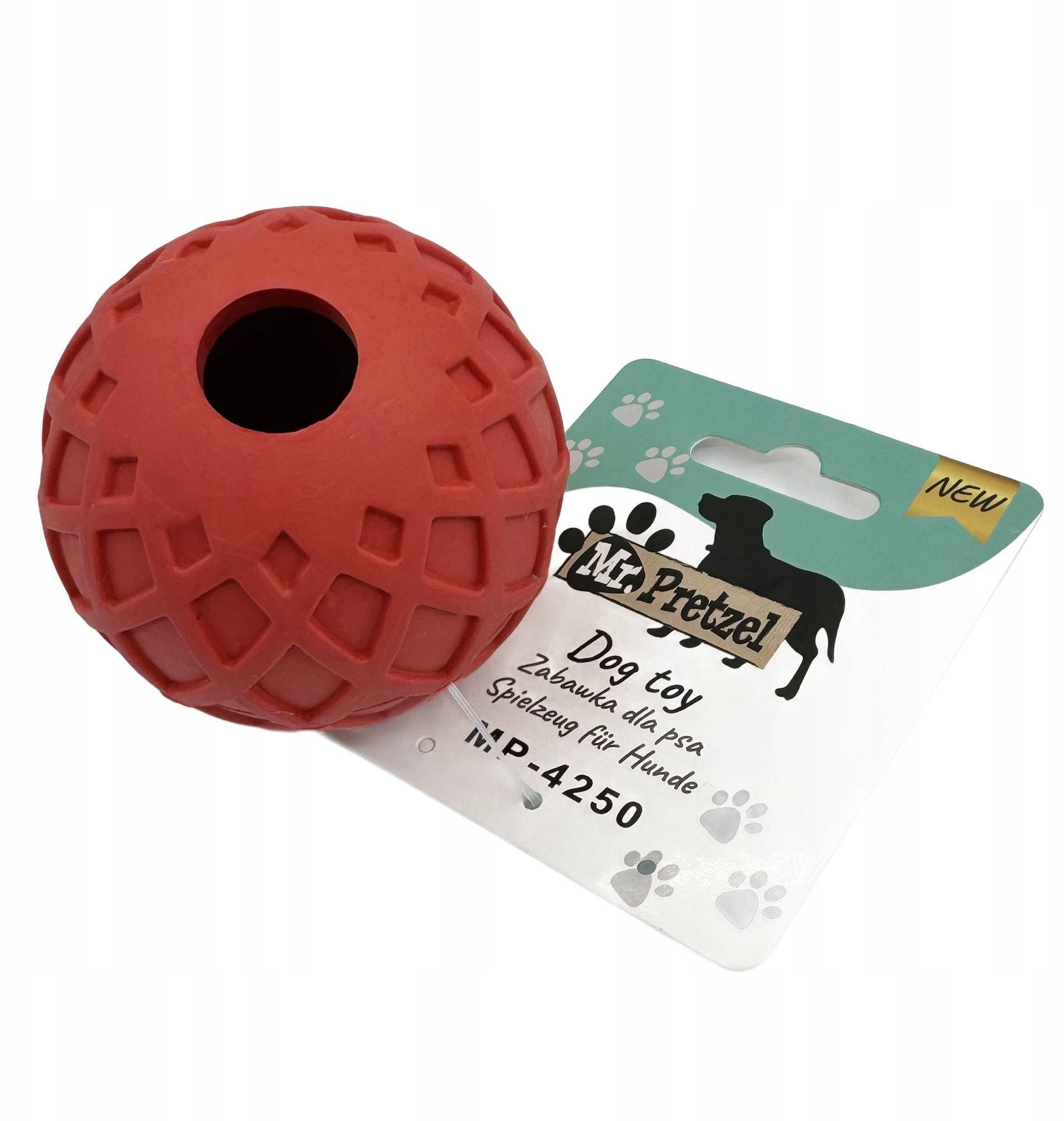 Mr. Pretzel Miękka piłka 7cm
