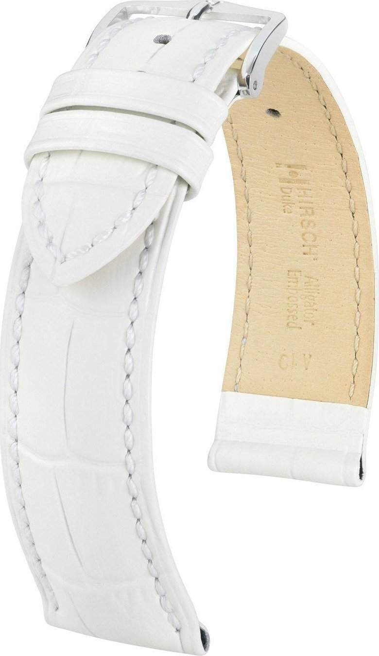 Hirsch Skórzany wodoodporny pasek do zegarka 20 mm HIRSCH Duke 01028001-2-20