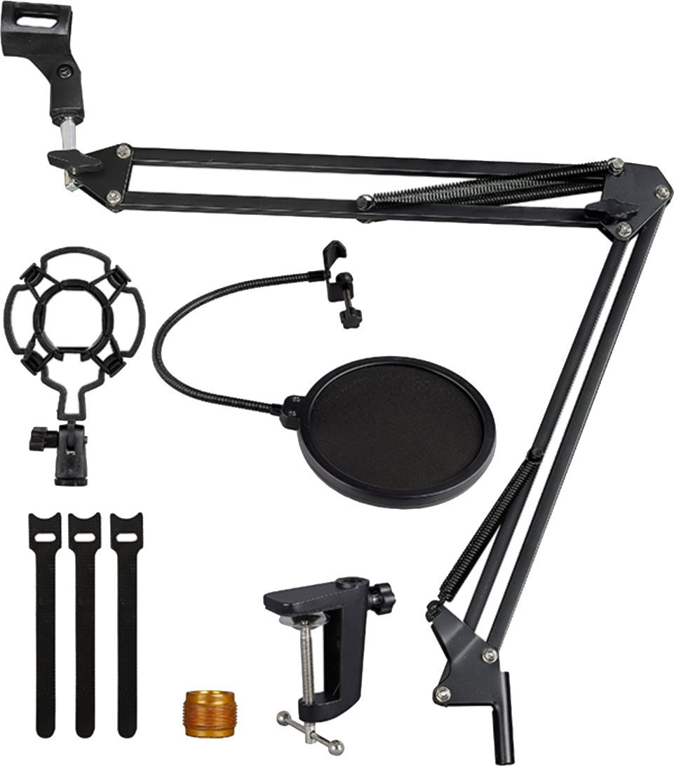KA-LINE STAND KA-LINE STAND NB-35/SET zestaw do mikrofonu ramię popfiltr kosz