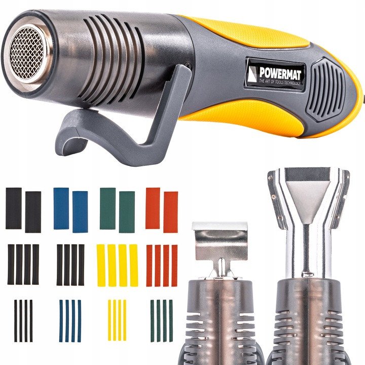 MINI OPALARKA ELEKTRYCZNA Z REGULACJA 2 BIEGI 450C 2 DYSZE 40 SZT KOSZULEK