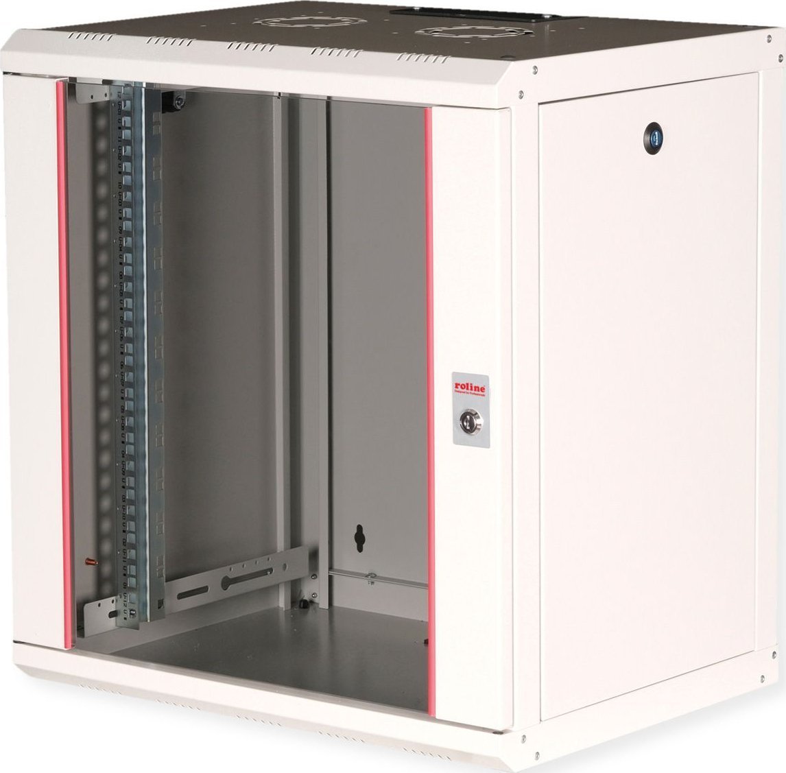 Roline ROLINE Wandgeh�use Pro 48,26cm 19Zoll 12 HE 600x450 BxT grau