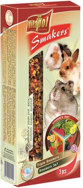 Vitapol Smakers 3w1 dla gryzoni i królika Vitapol 135g
