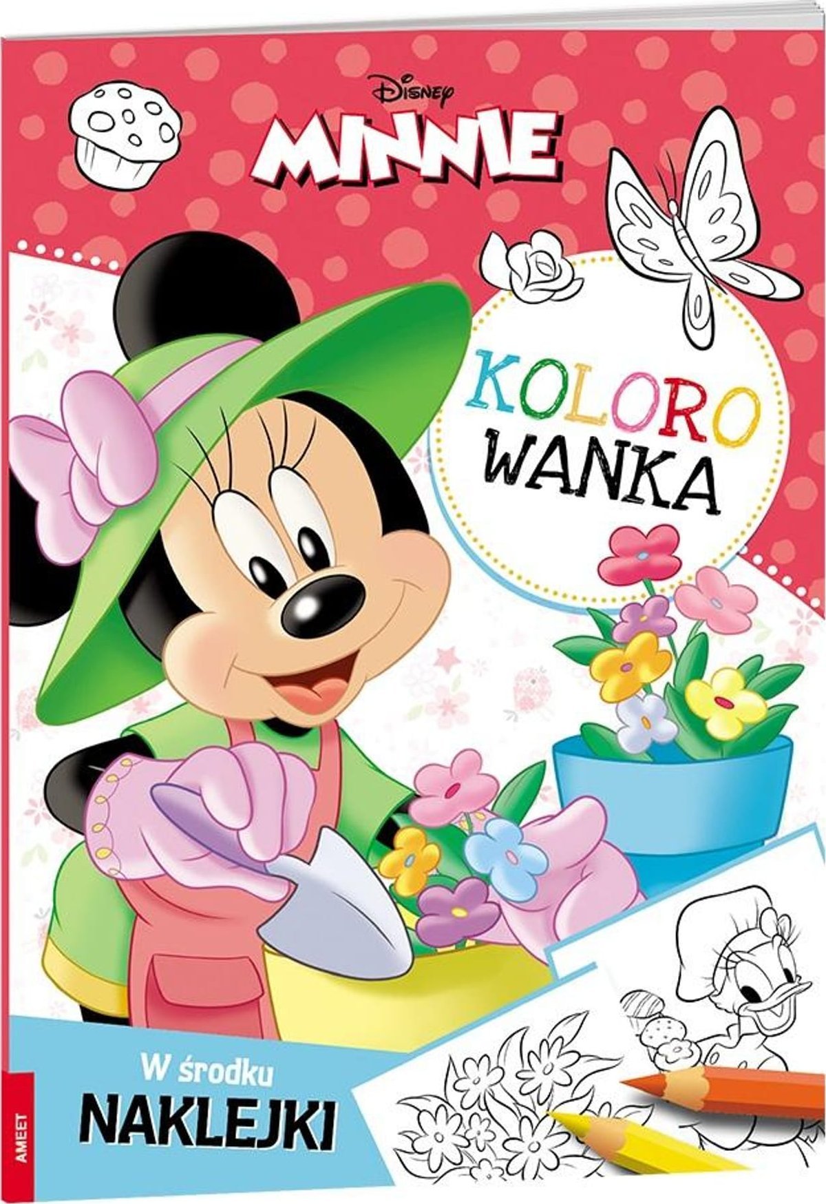 Minnie. Kolorowanka