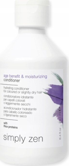 Simply Zen Simply Zen, Age Benefit & Moisturizing, Hair Conditioner, For Hydration, 250 ml Unisex