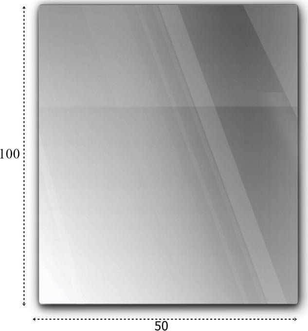 Hurtex Szyba Szkło Hartowana Podstawa Pod Kominek Kozę 100x50 GRAFIT