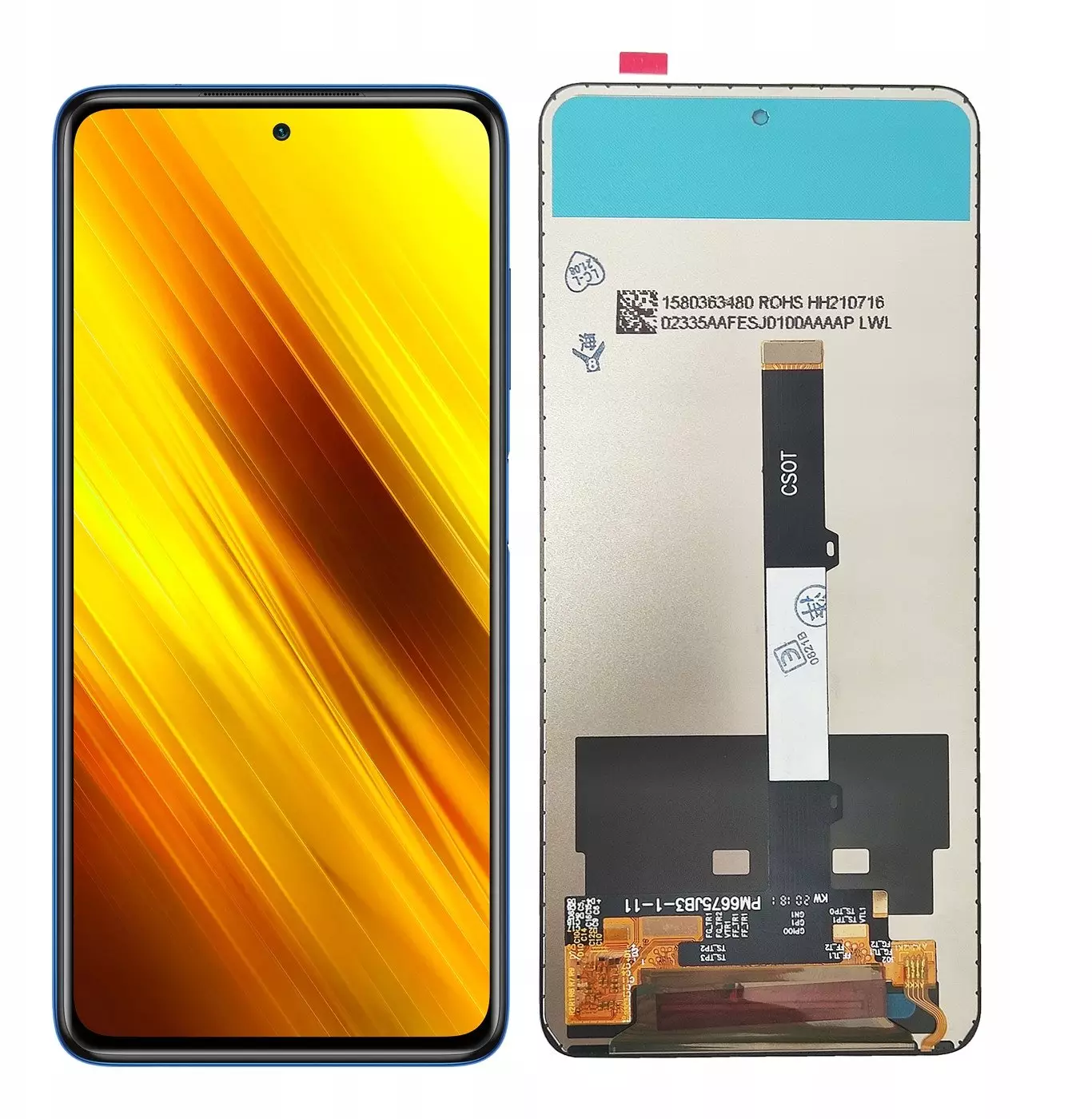 WYŚWIETLACZ EKRAN LCD DO TELEFONU XIAOMI POCO X3 M2007J20CG