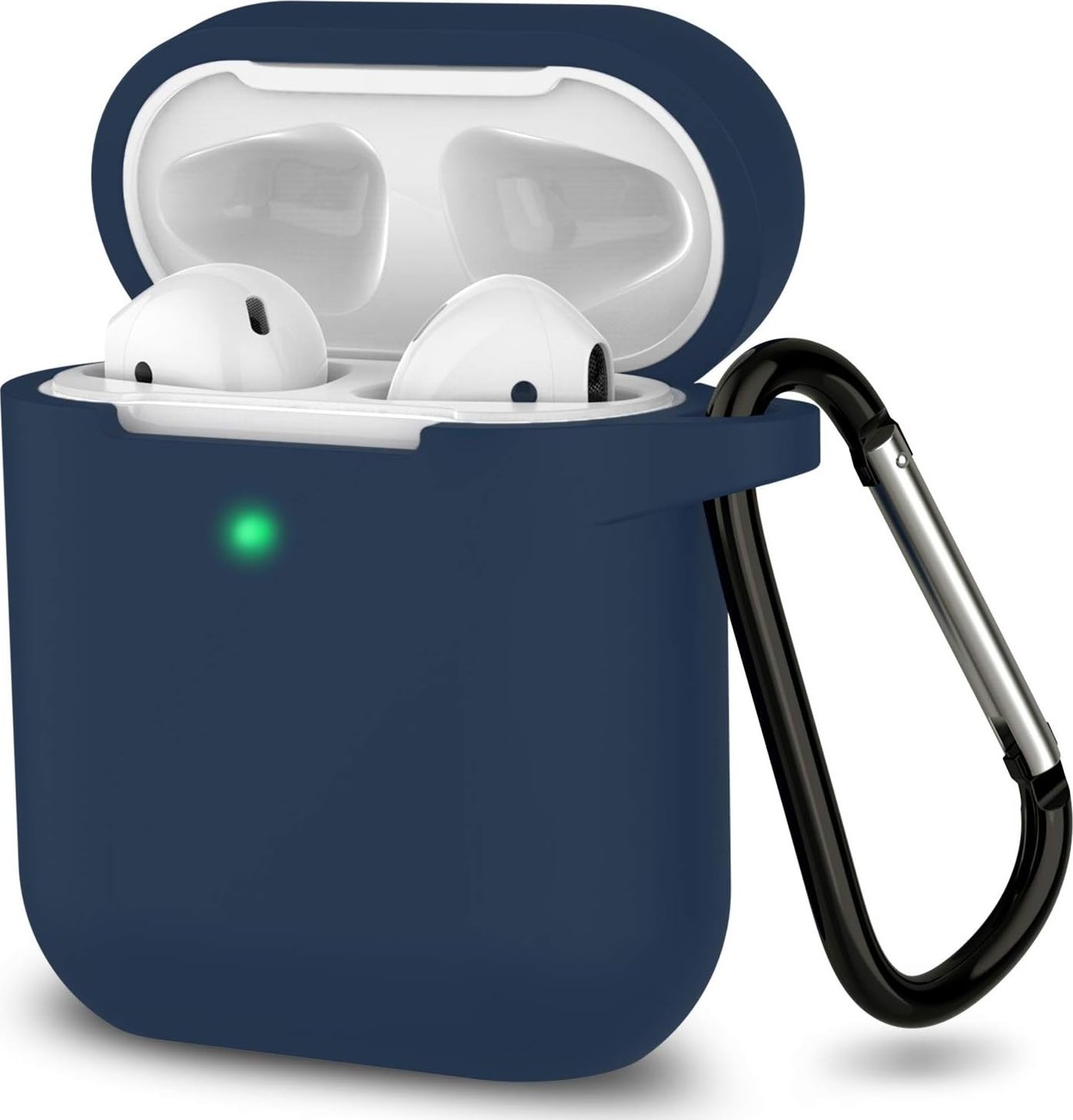 Vanfone Vanfone Etui silikonowe do Apple AirPods 1/2, granatowe (VANAX53005)