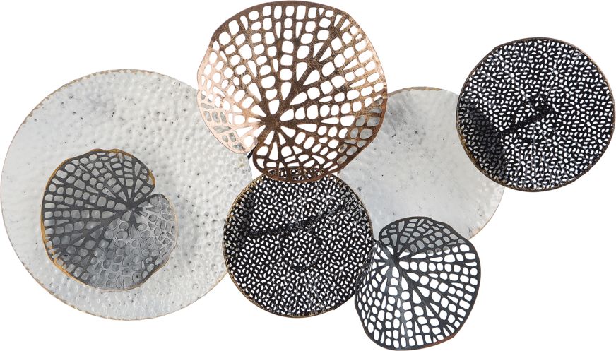 Beliani Dekoracja ścienna wielokolorowa RHODIUM