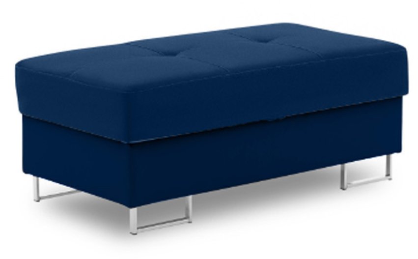 Pufa otwierana, siedzisko, Bellezza, 108x57x43 cm, granatowy | TYLETEGOTU