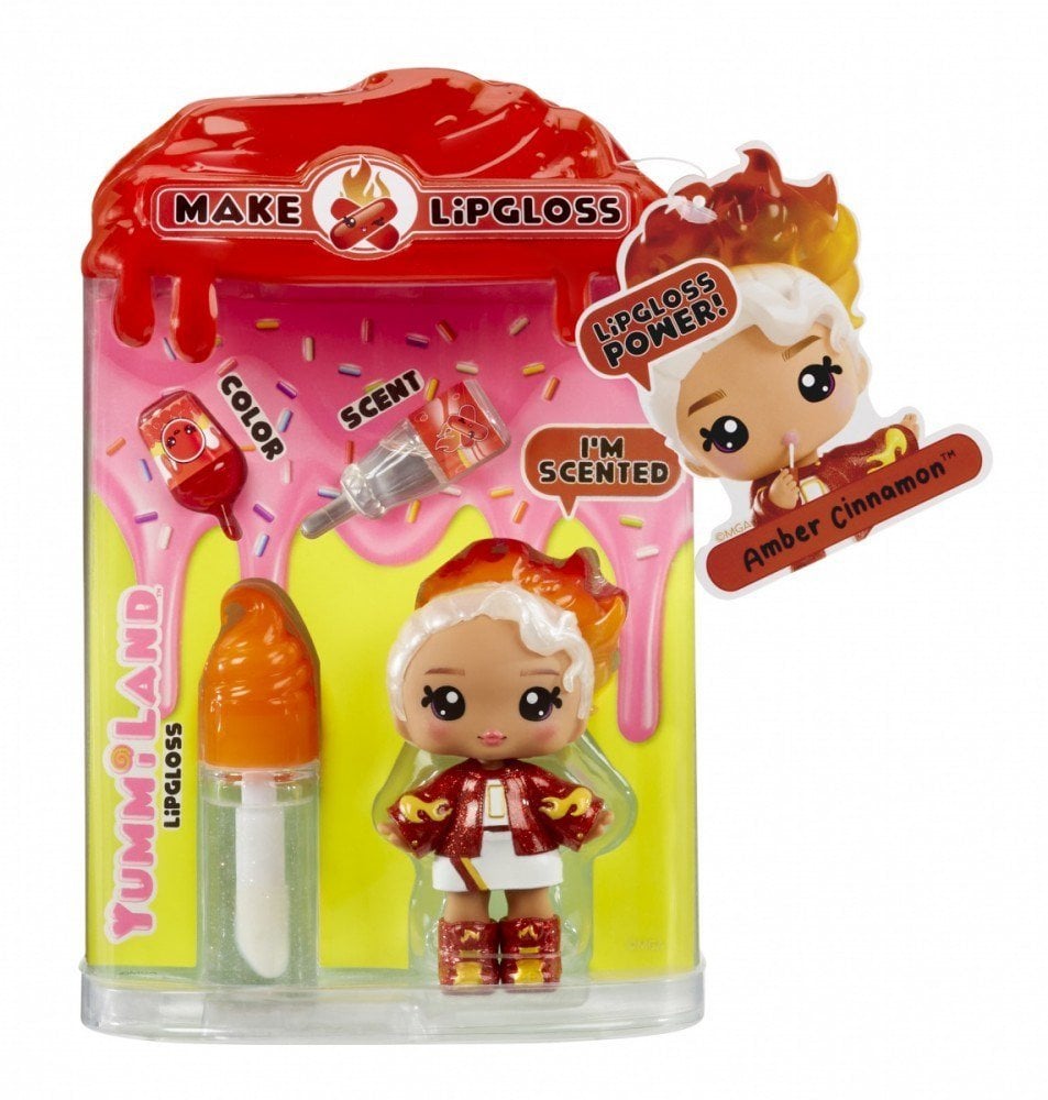 Lalka Yummiland Lip Gloss S2, Amber Cinnamon