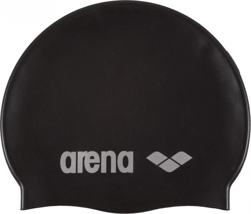 Arena Czepek Pływacki Arena Classic Black Silver