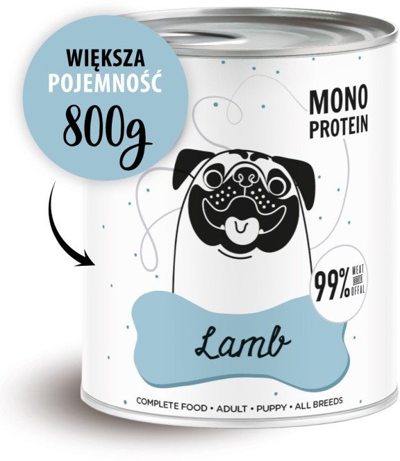PEPE MONO PROTEIN Lamb (jagnięcina) 800g