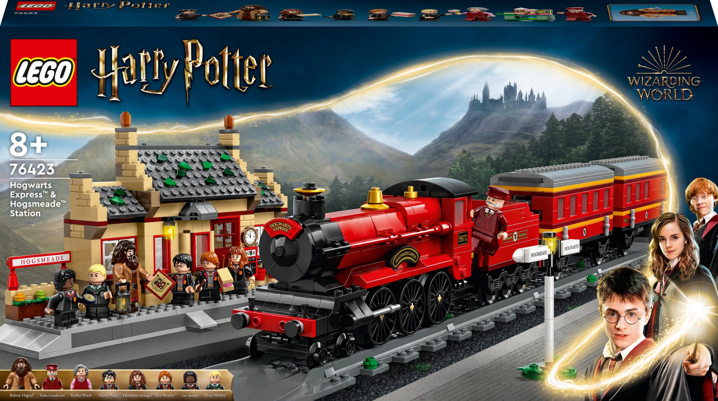 LEGO Harry Potter Ekspres do Hogwartu™ i stacja w Hogsmeade™ (76423)
