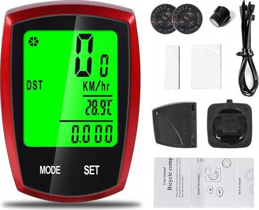 Logit Licznik Rowerowy Wodoodporny Bezprzewodowy Dotyk YS-589