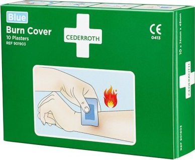 Cederroth Plaster na opażenia Cederroth Burn Cover, 10 szt.
