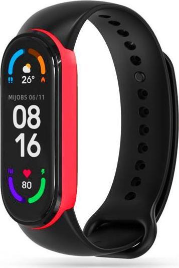 Tech-Protect TECH-PROTECT ICONBAND XIAOMI MI SMART BAND 5 / 6 / 6 NFC / 7 BLACK/RED