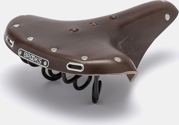 Brooks Siodełko BROOKS B72, Brown, Steel Rail, Waga 720g, Linia Leather (NEW)
