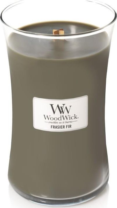 WoodWick Świeca w szkle WoodWick duża Frasier Fir 93175E (180mm x 110mm)