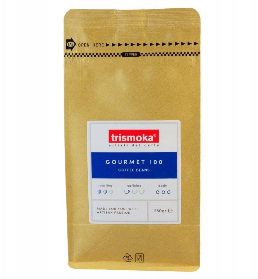 Kawa ziarnista Trismoka Caffe Kawa ziarnista Gourmet 100 250g