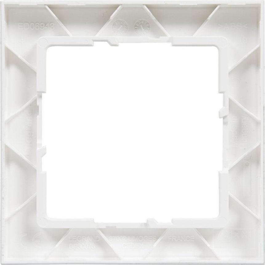 Legrand SUNO Ramka jednokrotna biała 721501