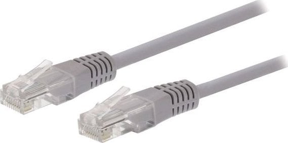 C-Tech Kabel patchcord C-TECH Cat5e, UTP, szary, 0,25m