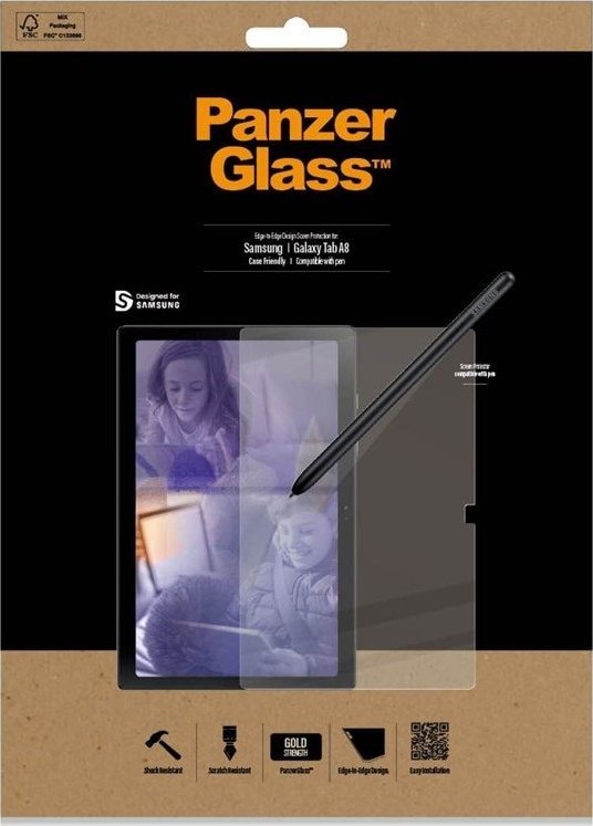 PanzerGlass PanzerGlass Samsung Galaxy Tab A8 Case Friendly