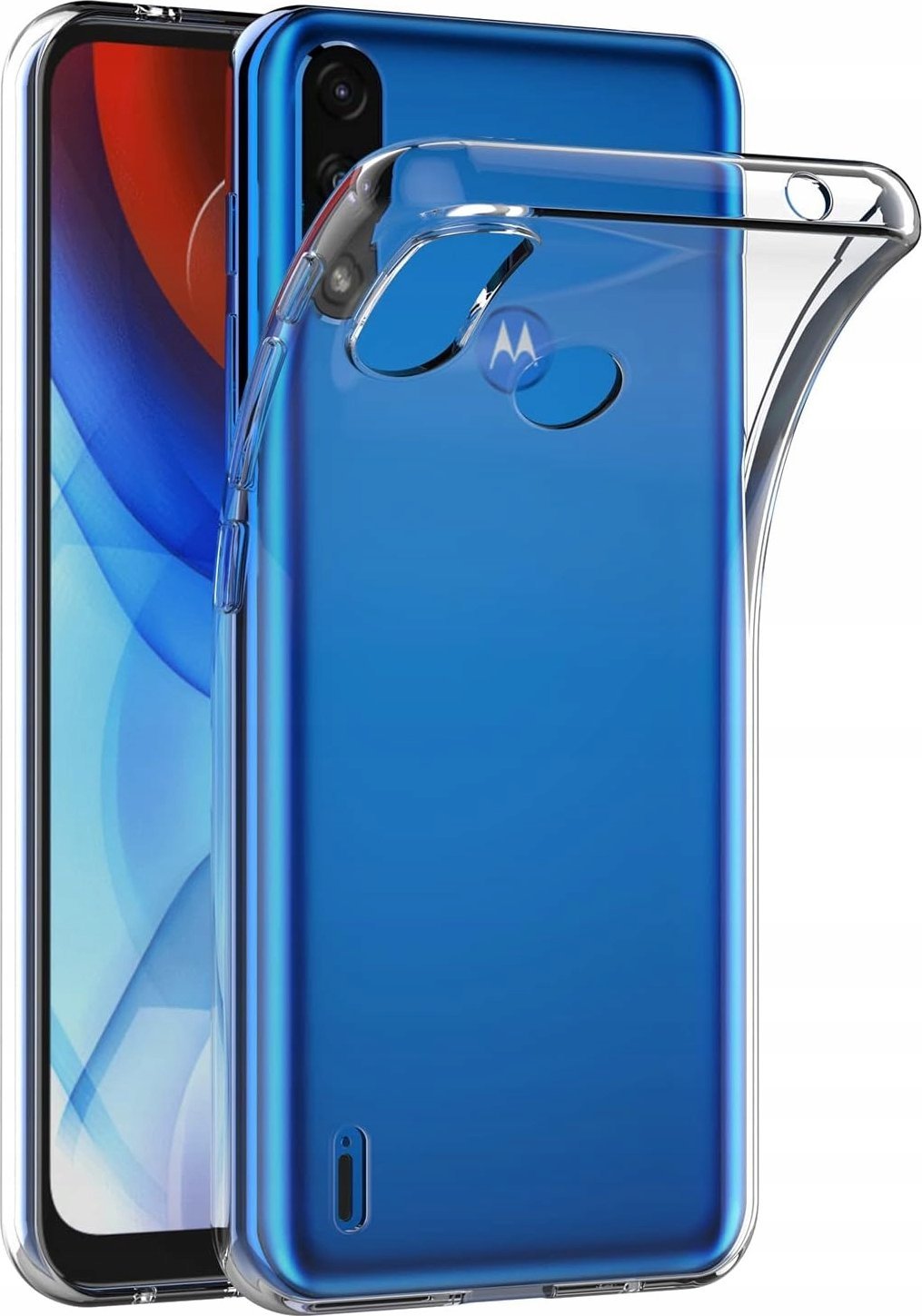 Hello Case ETUI DO MOTOROLA MOTO E7 POWER GUMOWE OBUDOWA CASE SILIKON SLIM POKROWIEC