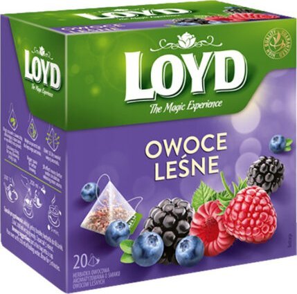 Loyd Herbatka owocowa Owoce Leśne 20 torebek