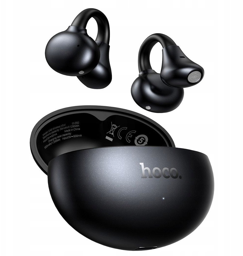 Słuchawki bezprzewodowe douszne Hoco TWS EA8 szare