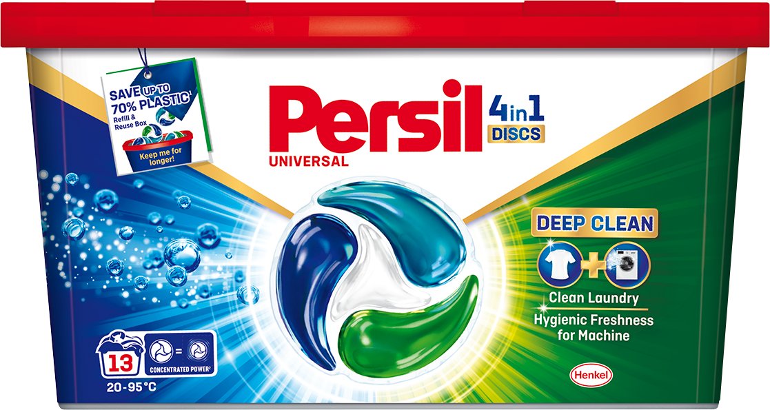 Persil Deep Clean Uniwersalne kapsułki do prania 4w1, 13 sztuk