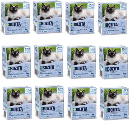 BOZITA Cat Renifer W Sosie 12x370g