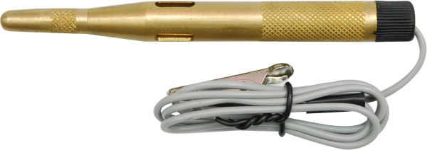 Vorel Próbnik napięcia samochodowy mosiężny 6-24V 110mm (65270)