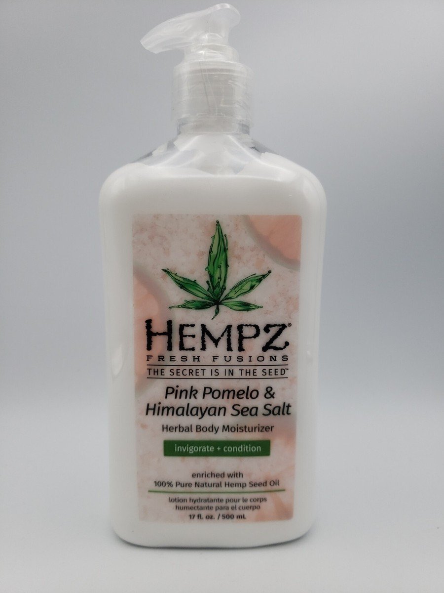Drėkinantis kūno kremas Hempz Pink Pomelo & Himalayan Sea Salt, 500 ml