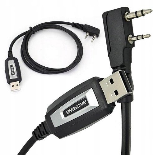 Kabel USB do programowania Baofeng UV-5R 82 888S UV-S9 PLUS UV-13 16 17 21
