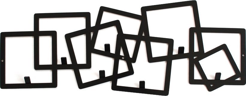 Decolicious Wieszak na ścianę KWADRAT