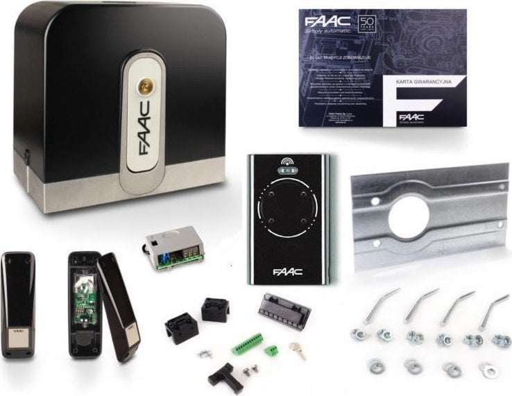 Faac Zestaw Cyclo C721 - FAAC 24V do 800kg bram przesuwnych